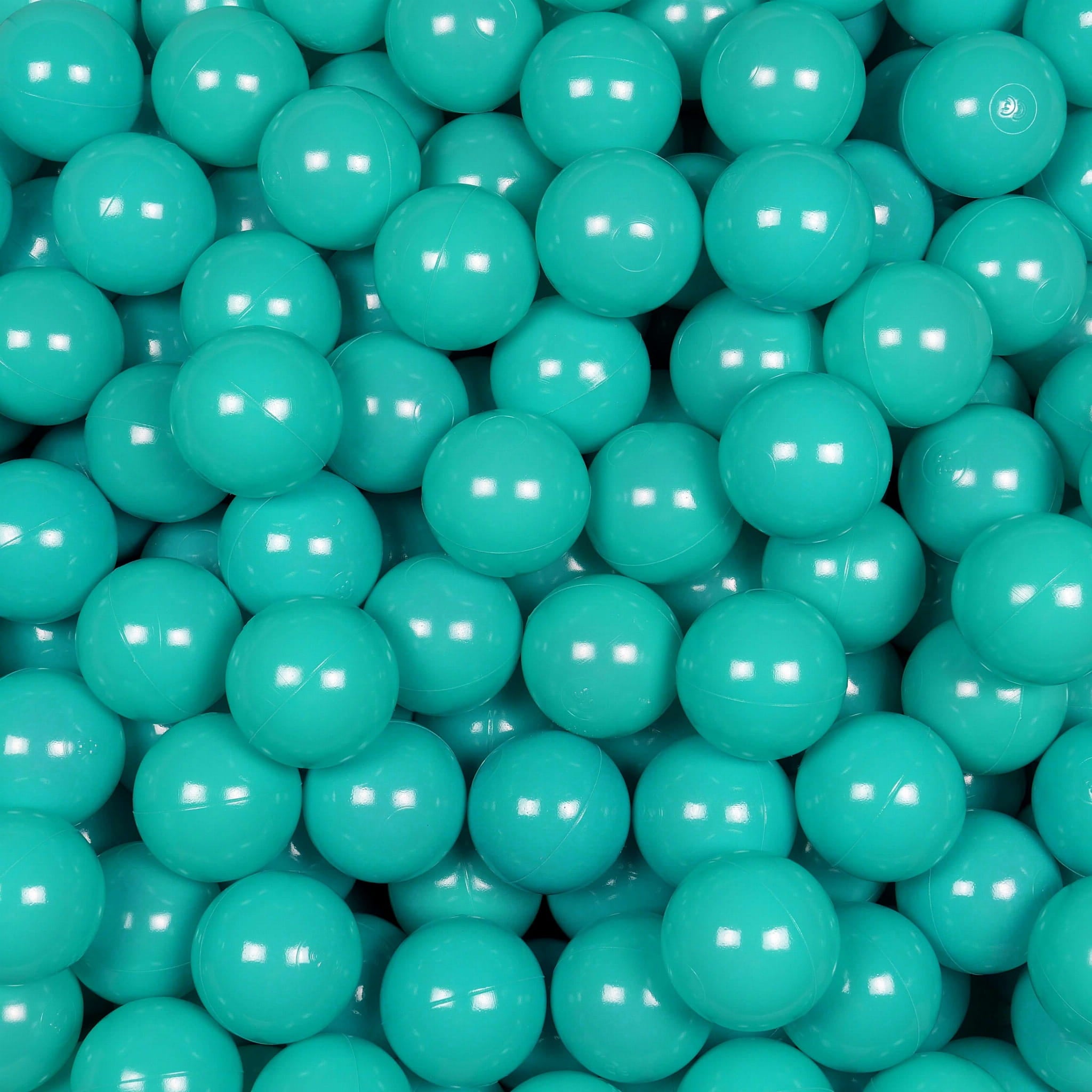 Play balls ø7cm 50 pieces turquoise