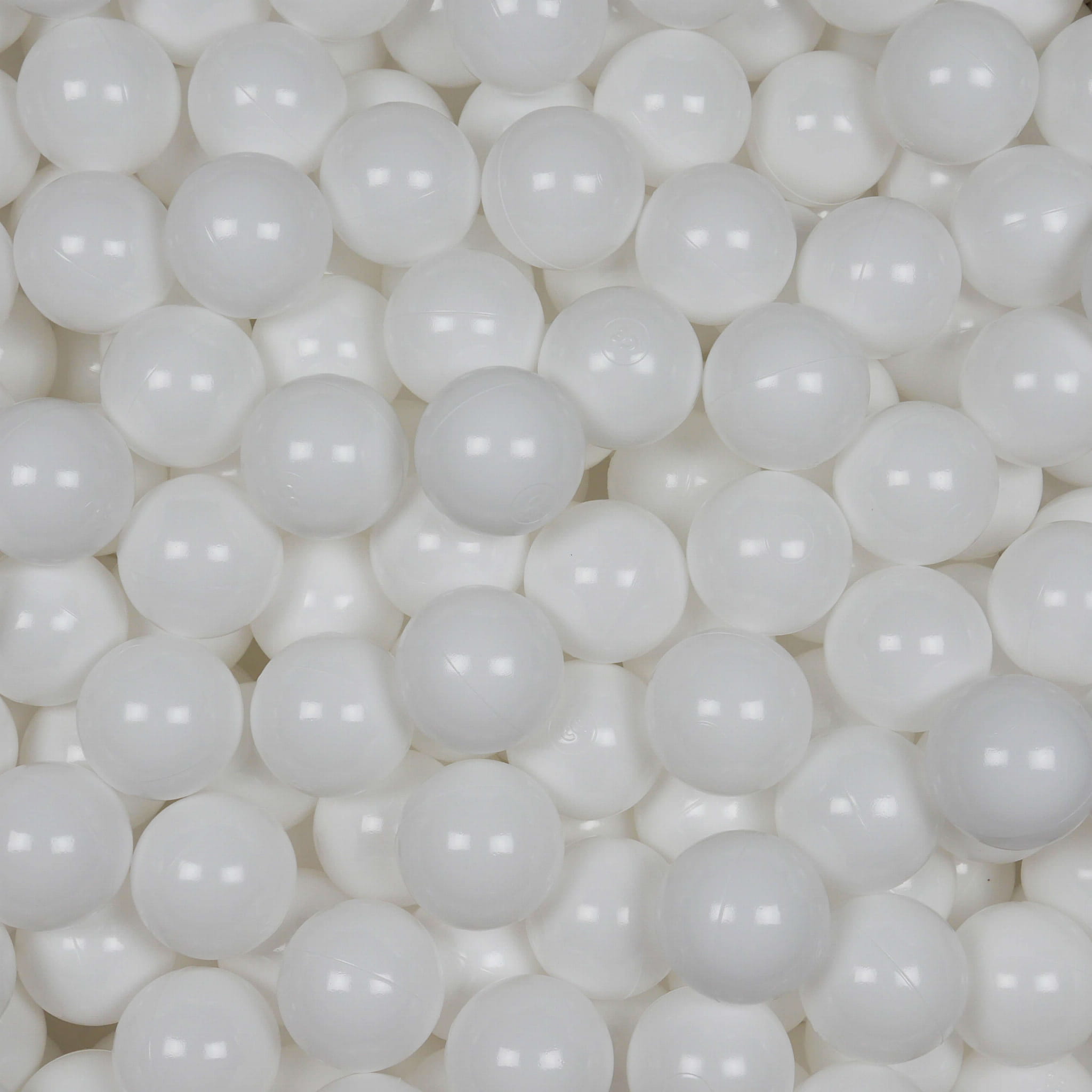 Game balls ø7cm 50 pieces white