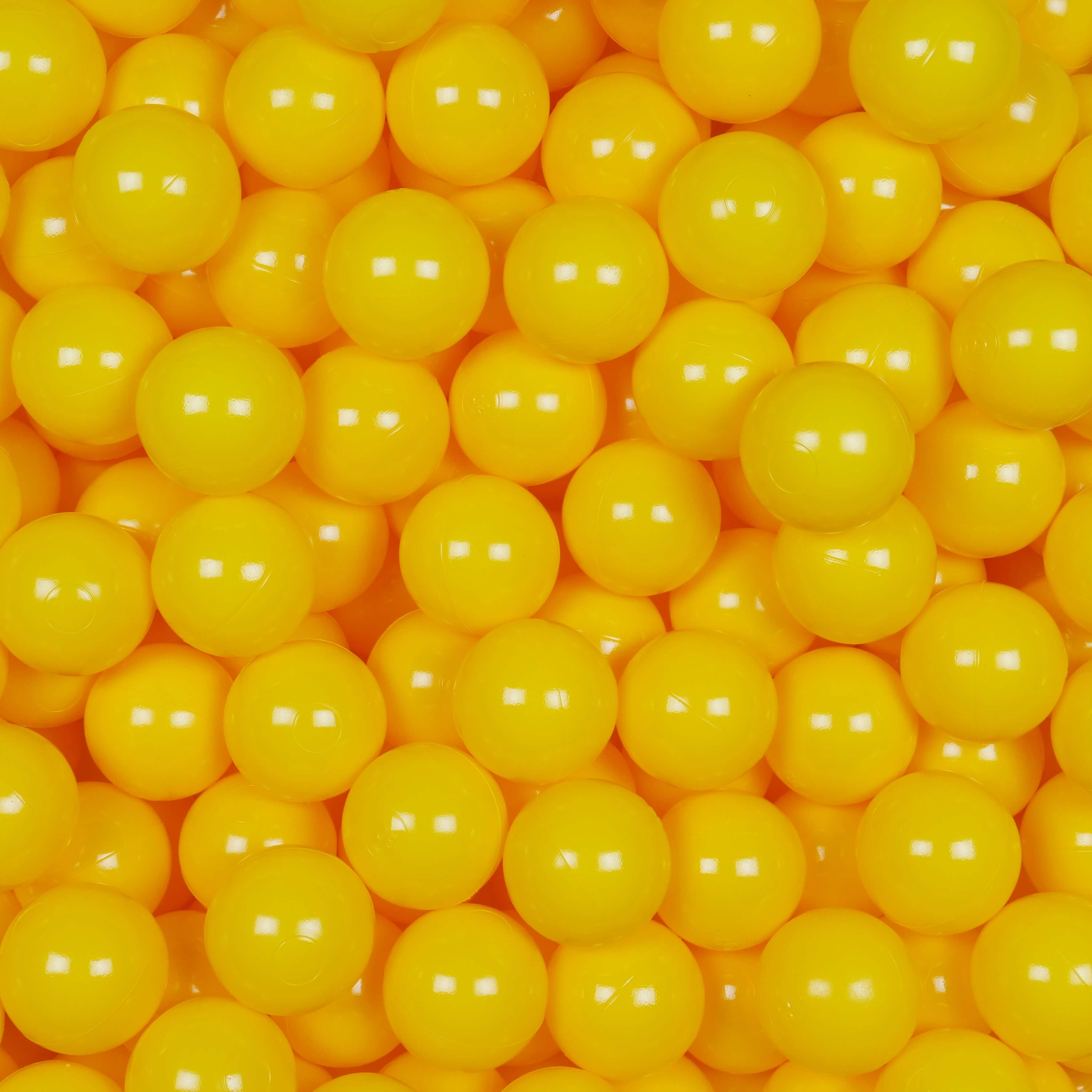 Game balls ø7cm 100 pieces yellow