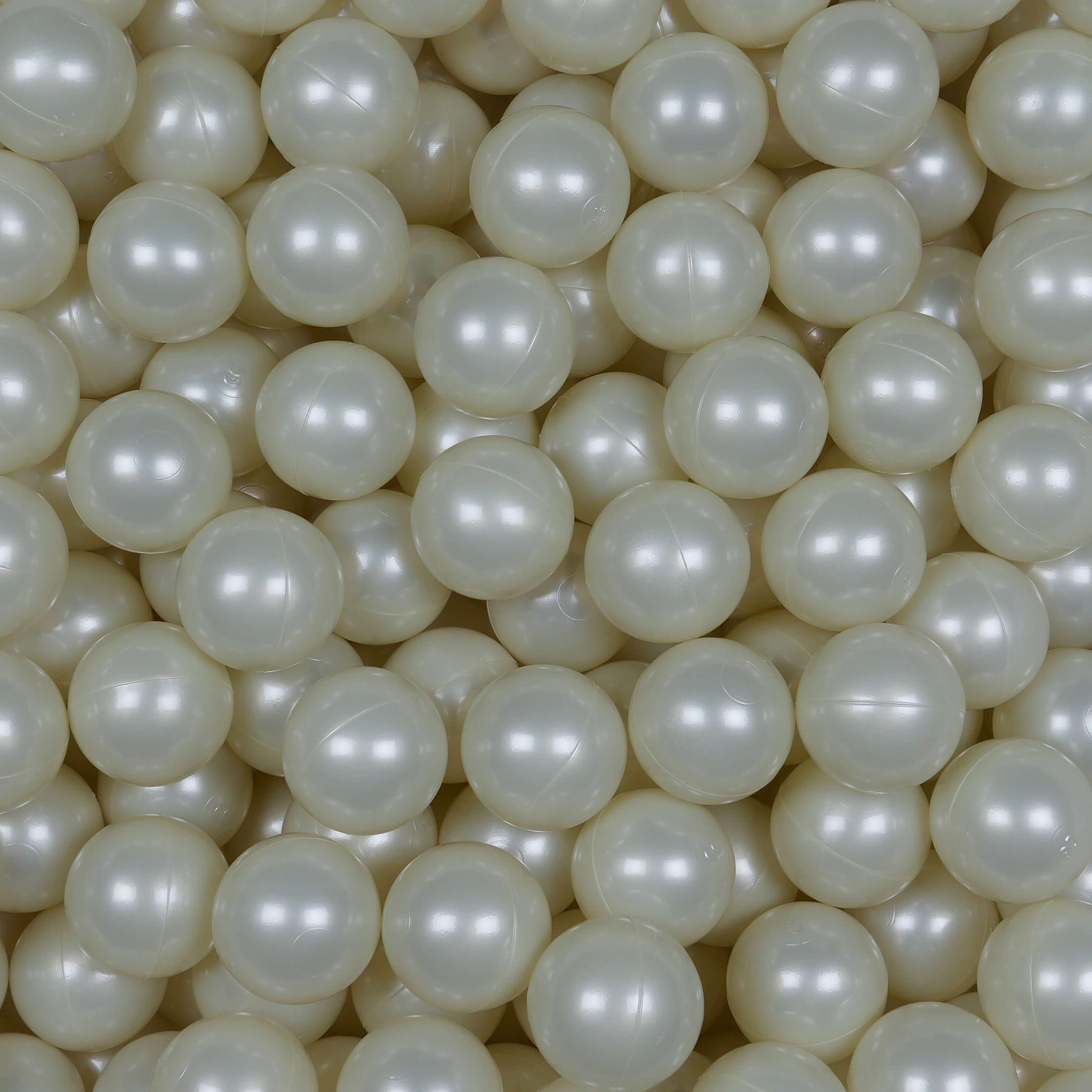 Game balls ø7cm 200 pieces light gold