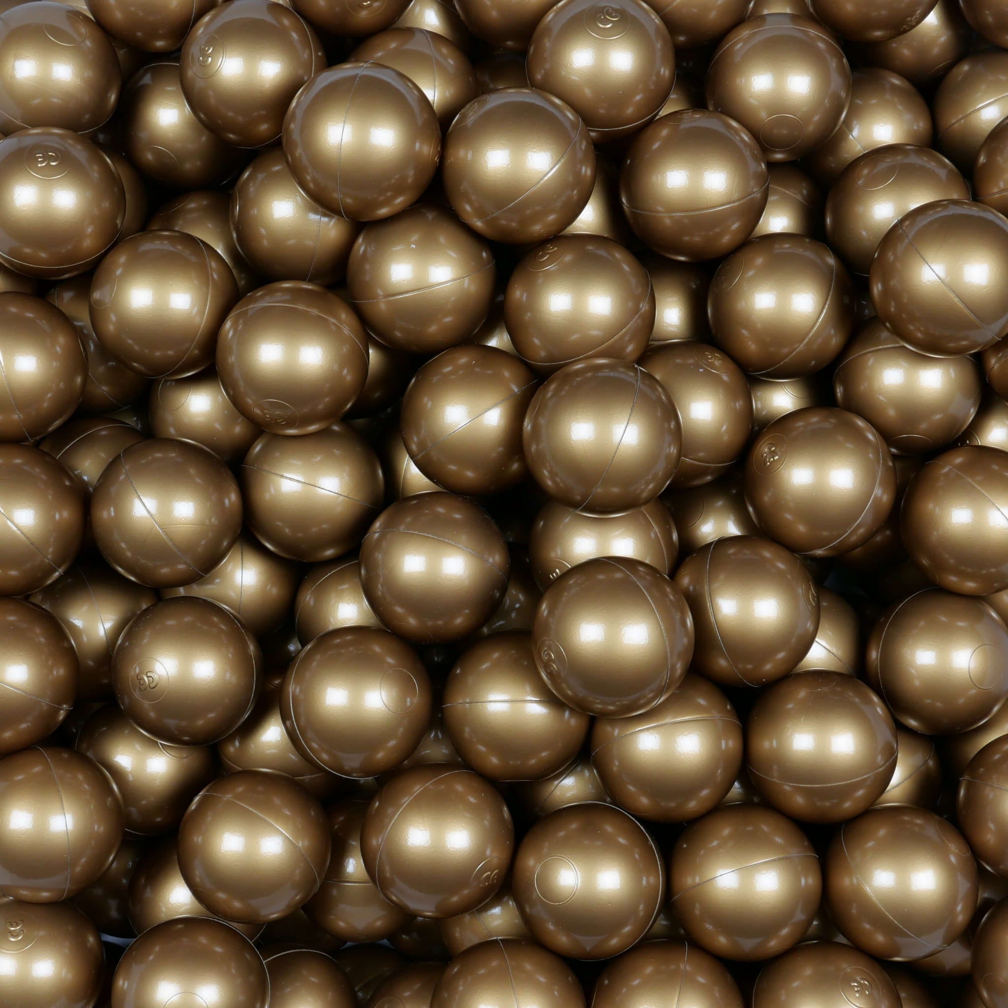 Game balls ø7cm 200 pieces old gold