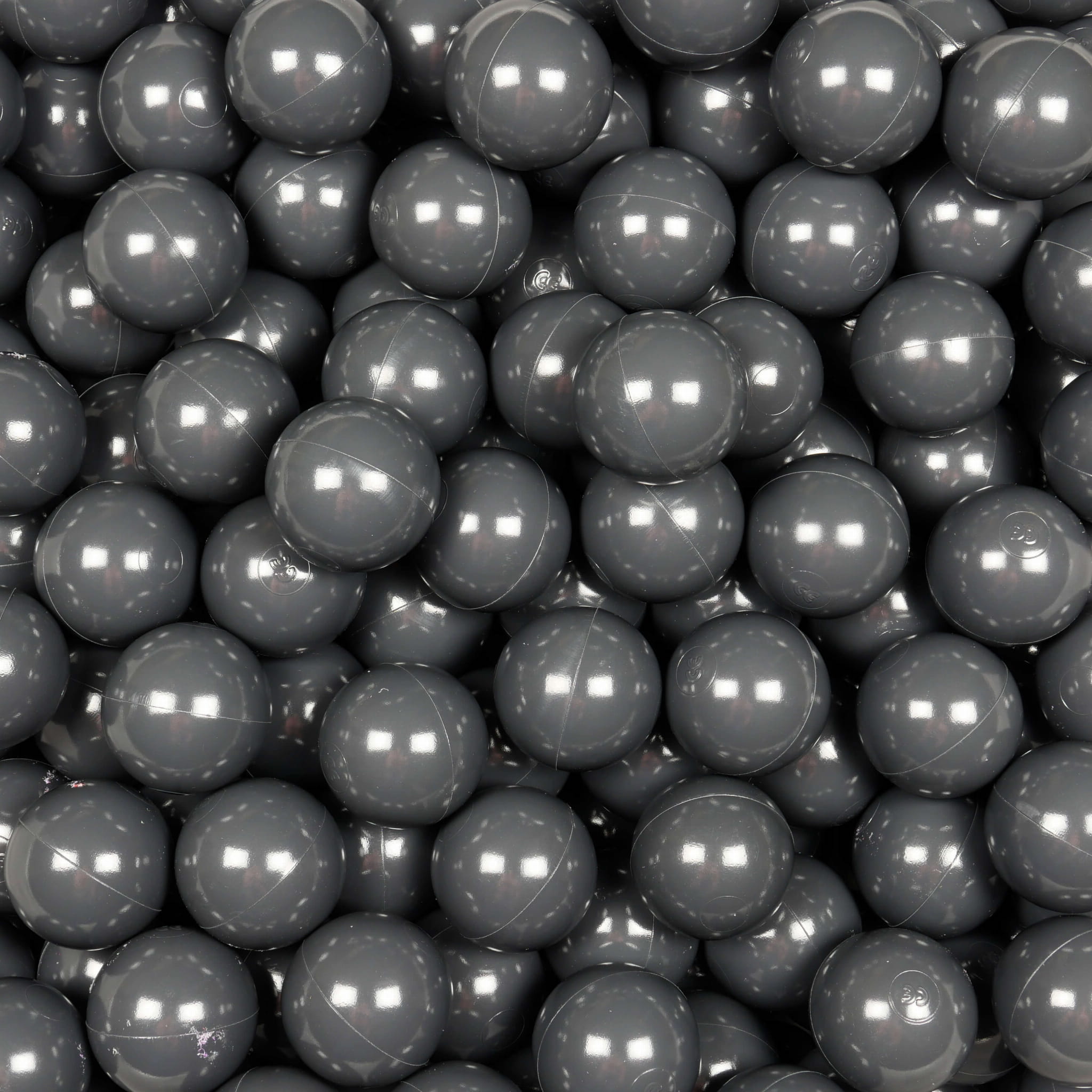Play balls ø7cm 25 pieces graphite