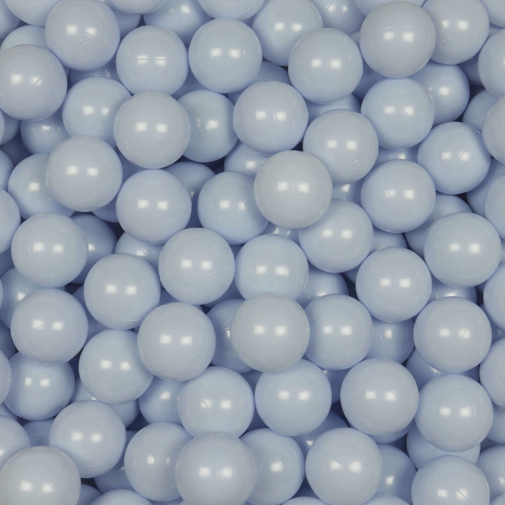 Play balls ø7cm 25 pieces light blue pearl