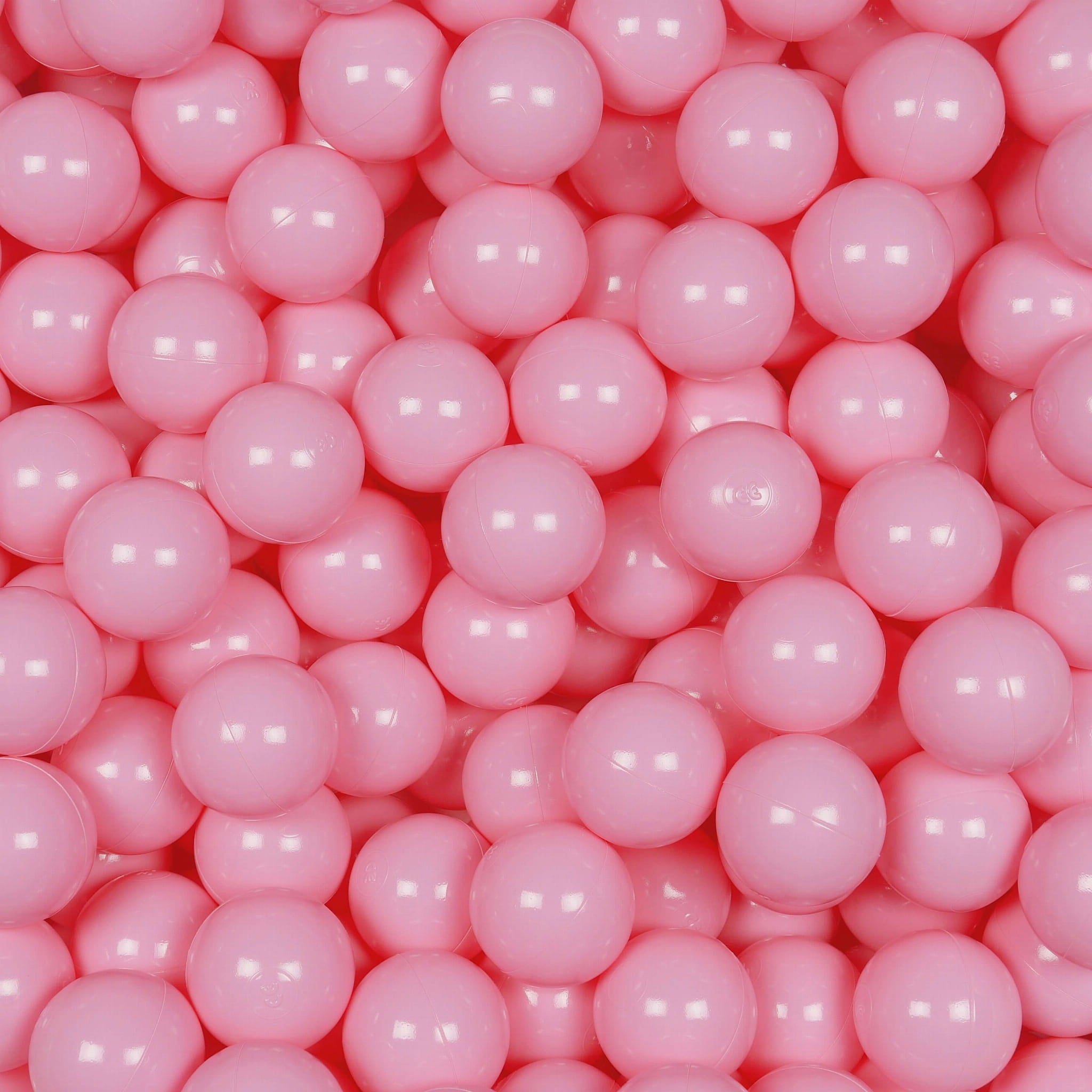 Palline da gioco Ø7 cm 400 pezzi puder rosa