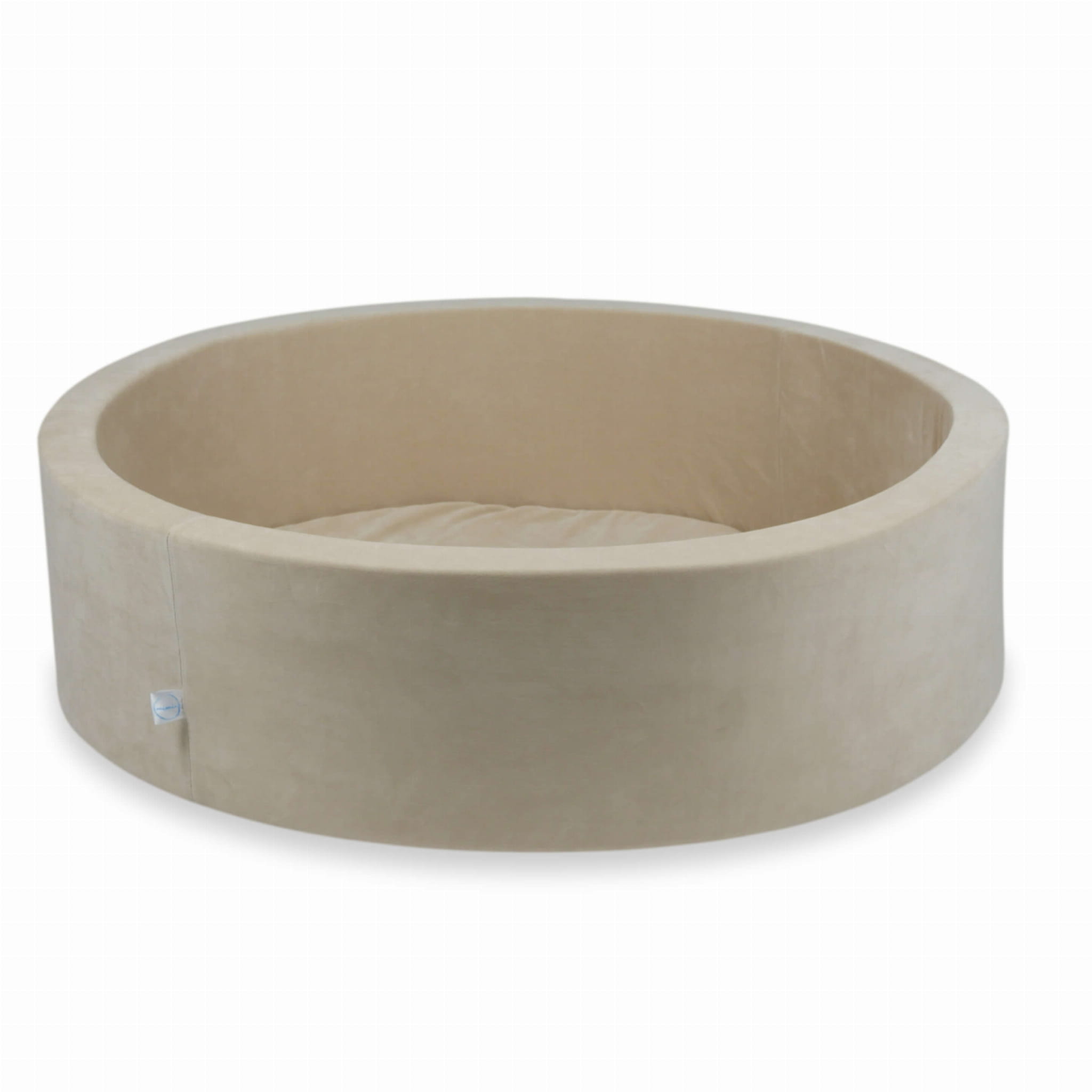 Ball Pit 110x30 Velvet Soft beige without balls